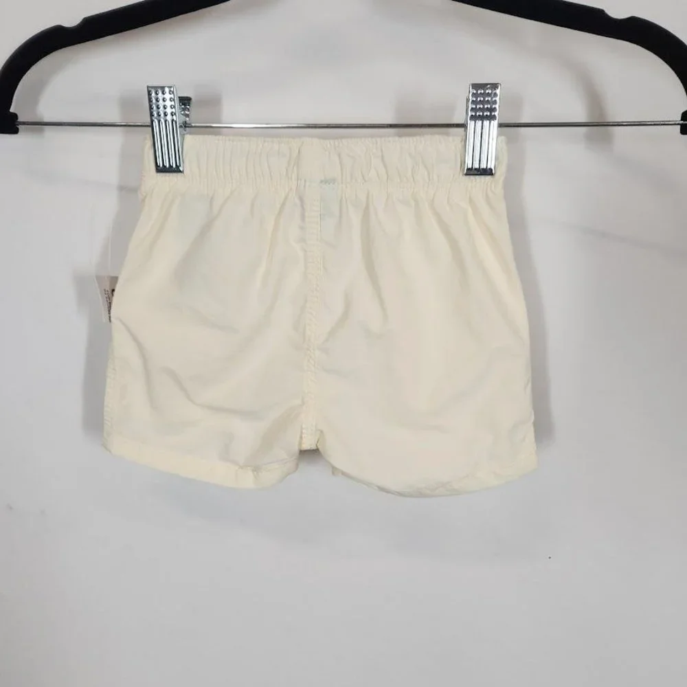 New Old Navy Functional-Drawstring Cargo Shorts for Baby in Cream Size 3-6 Month